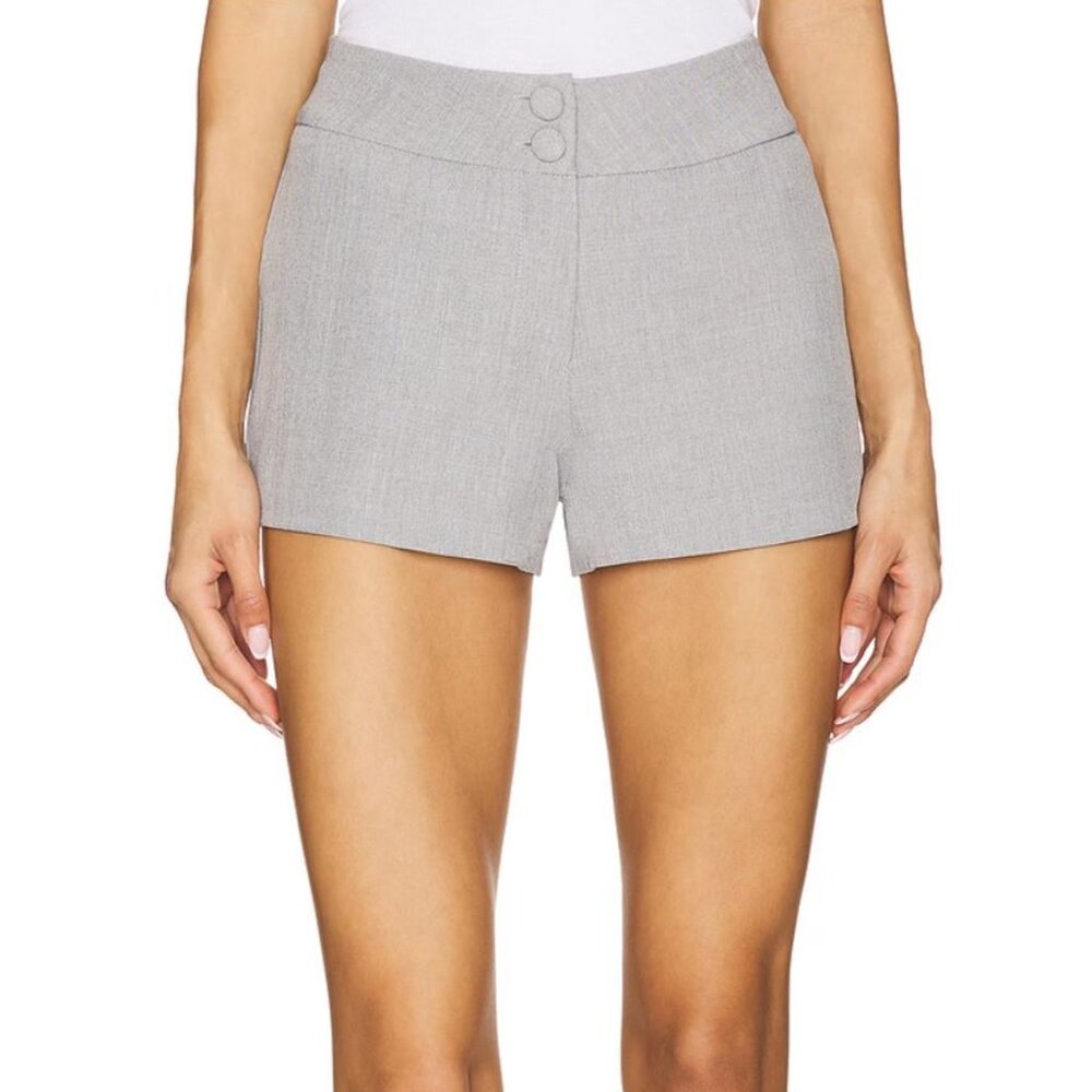 ALL THE WAYS Johanne Tailored Shorts – Grey – Revolve